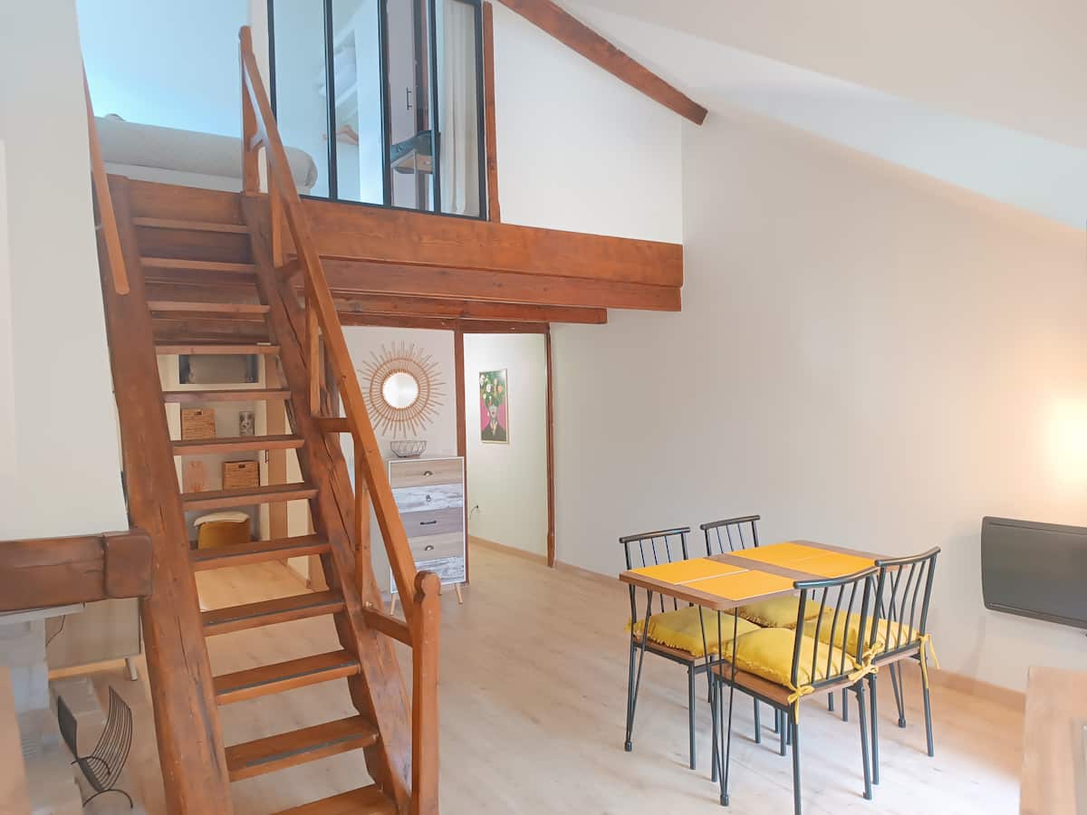 Séjour du Petit loft à Annecy